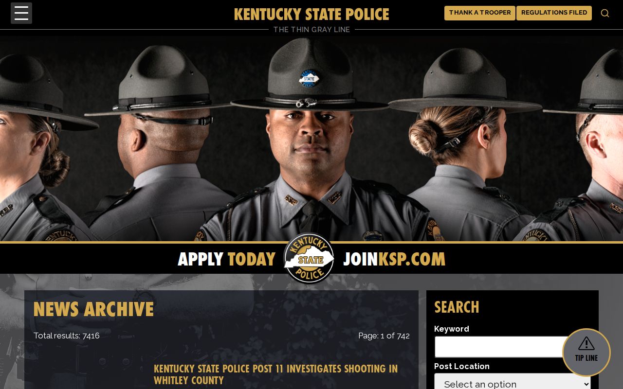 Kentucky State Police news search for Fleming County arrest records