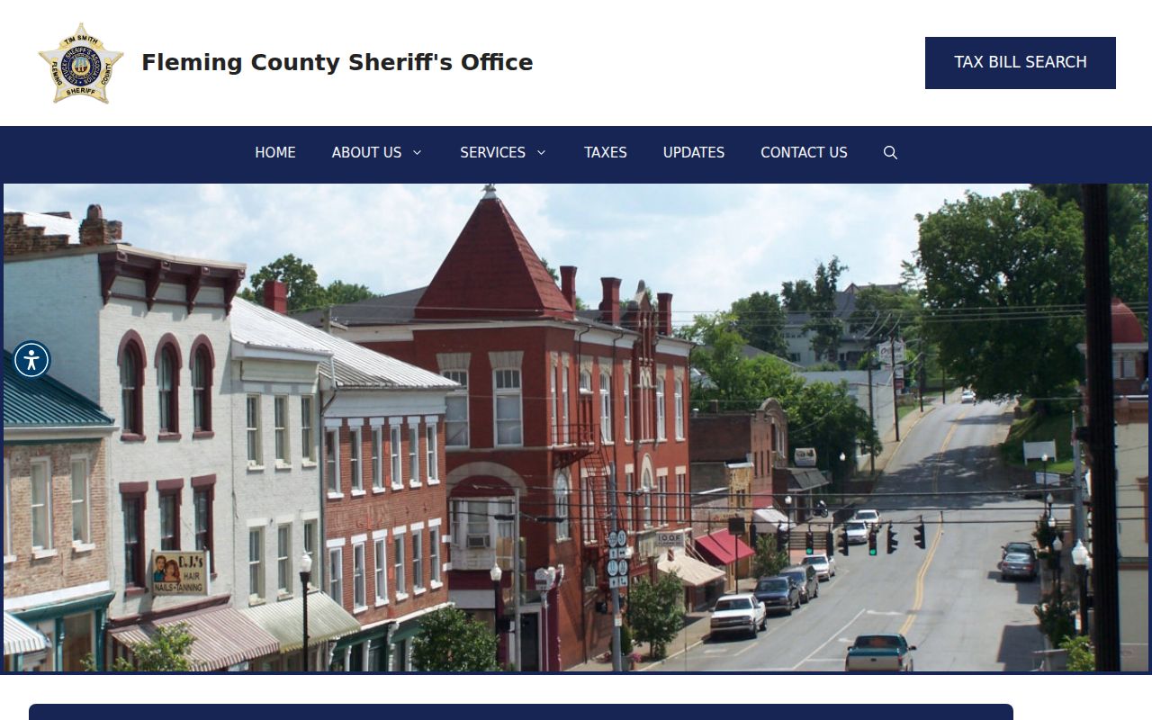 Fleming County Sheriff arrest news release and booking record example