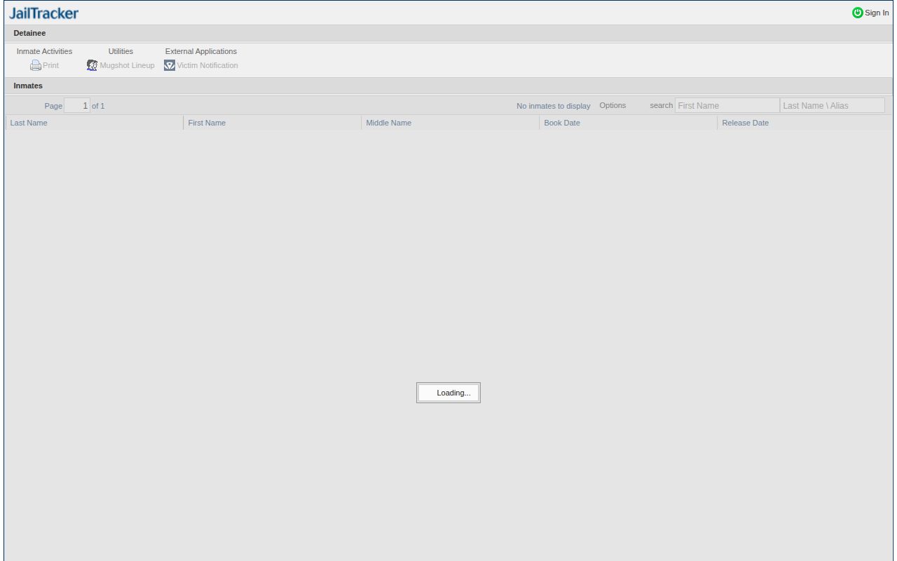 Legacy Mason JailTracker Fleming County roster search and booking photo controls